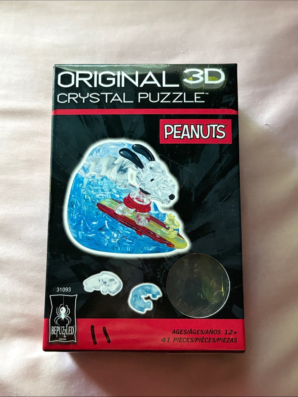 Peanuts Snoopy 3D Crystal Puzzle